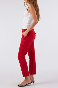 Easy Army Trouser - Cherry