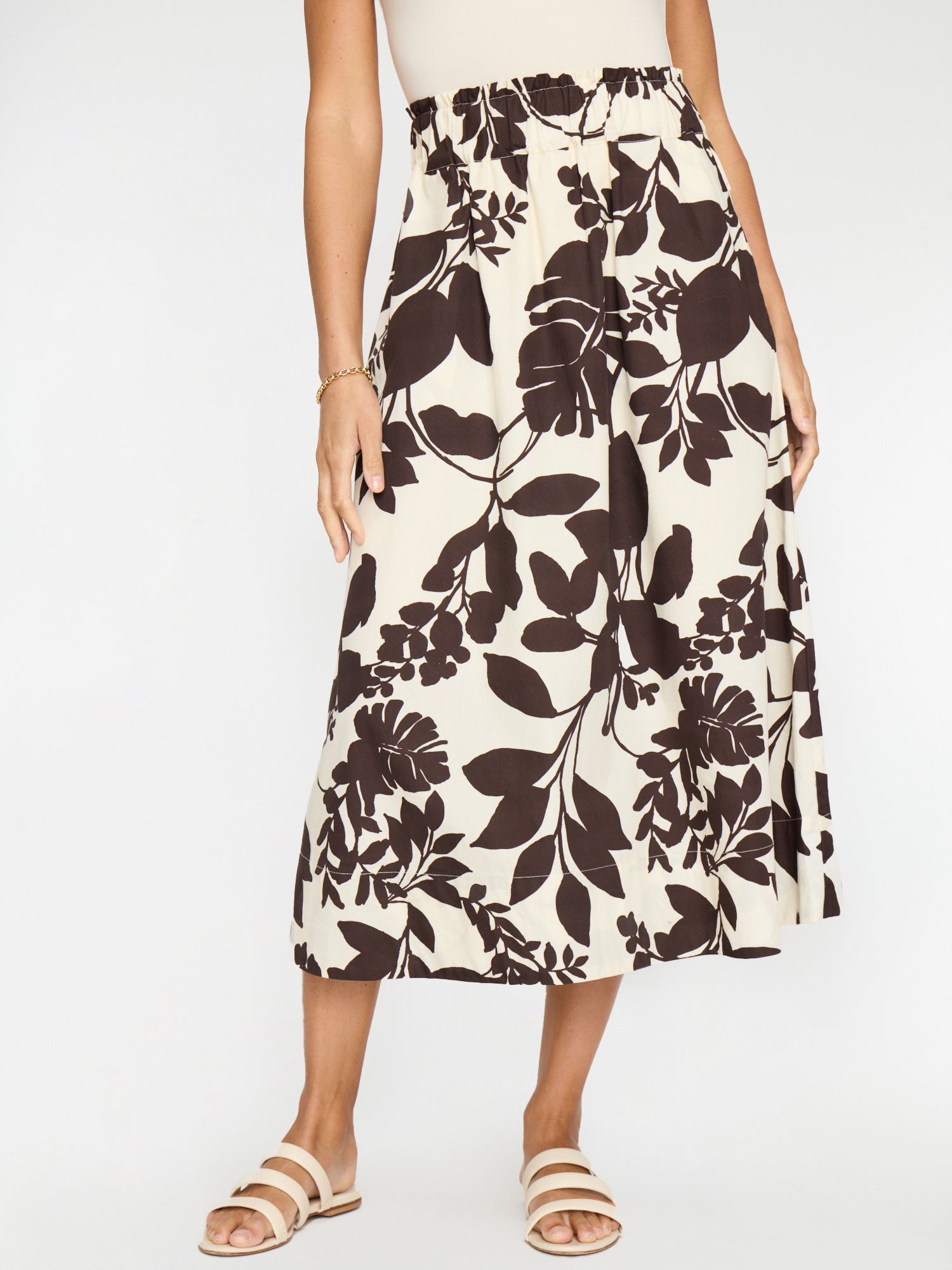 Edda Printed Skirt - Java Combo