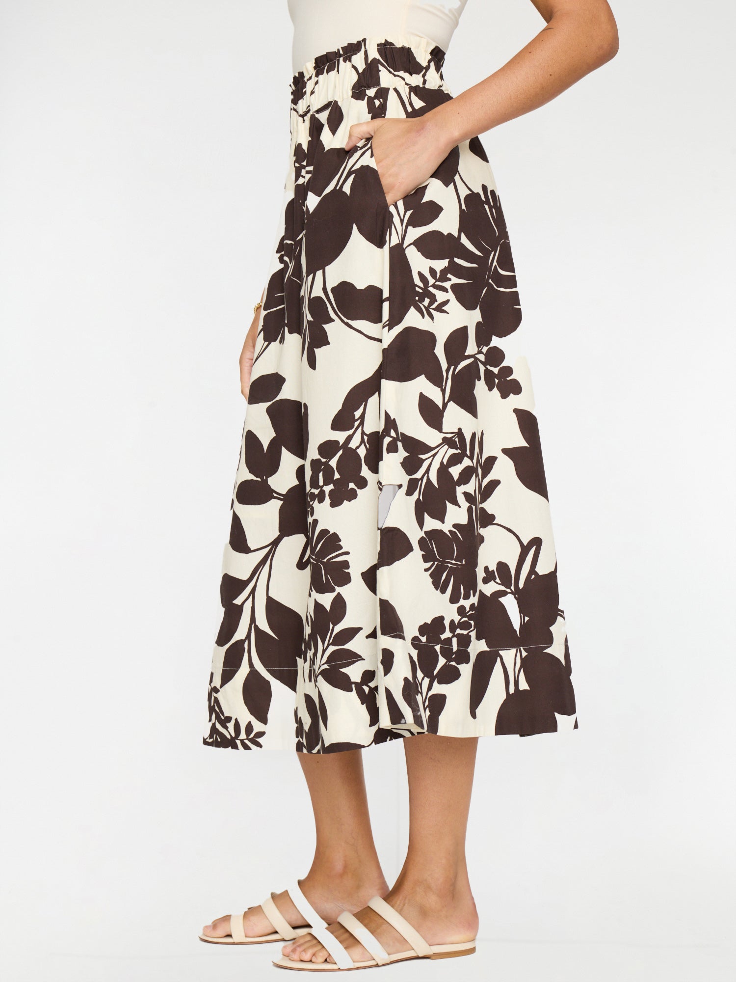 Edda Printed Skirt - Java Combo