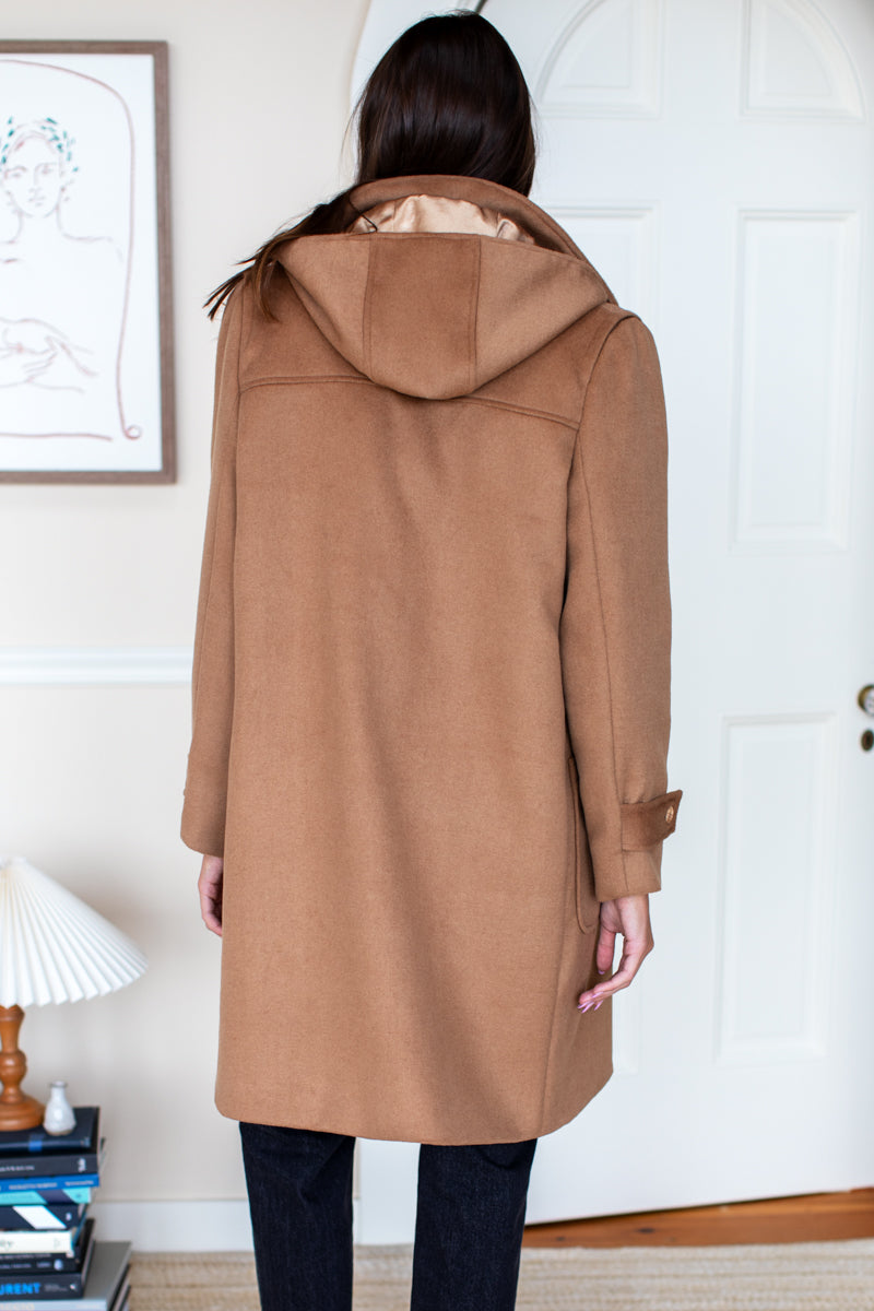 Camille Coat - Camel Wool Cashmere