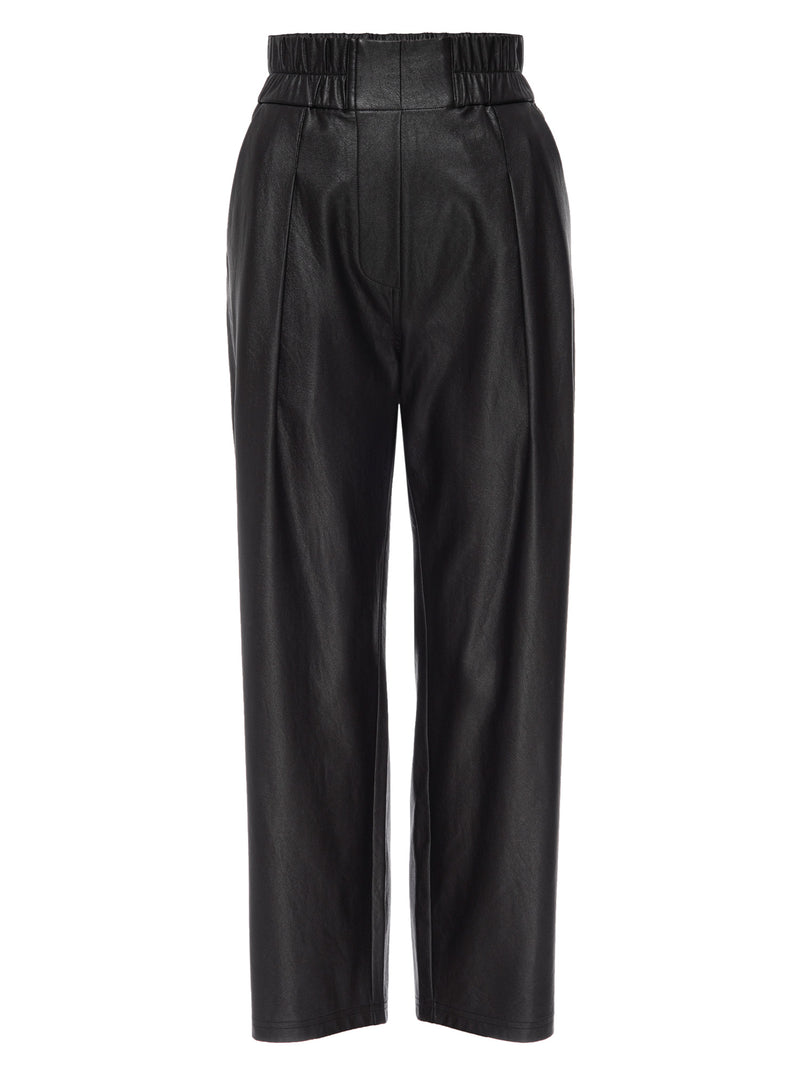 The Fiera Pant - Black Onyx Vegan Leather