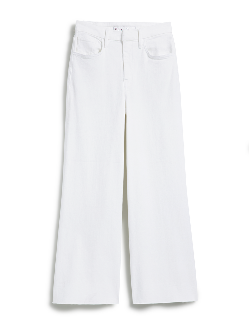 Galway Wide Leg Jean - White