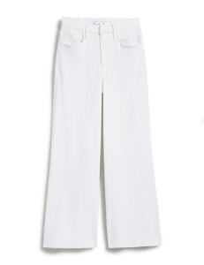 Galway Wide Leg Jean - White