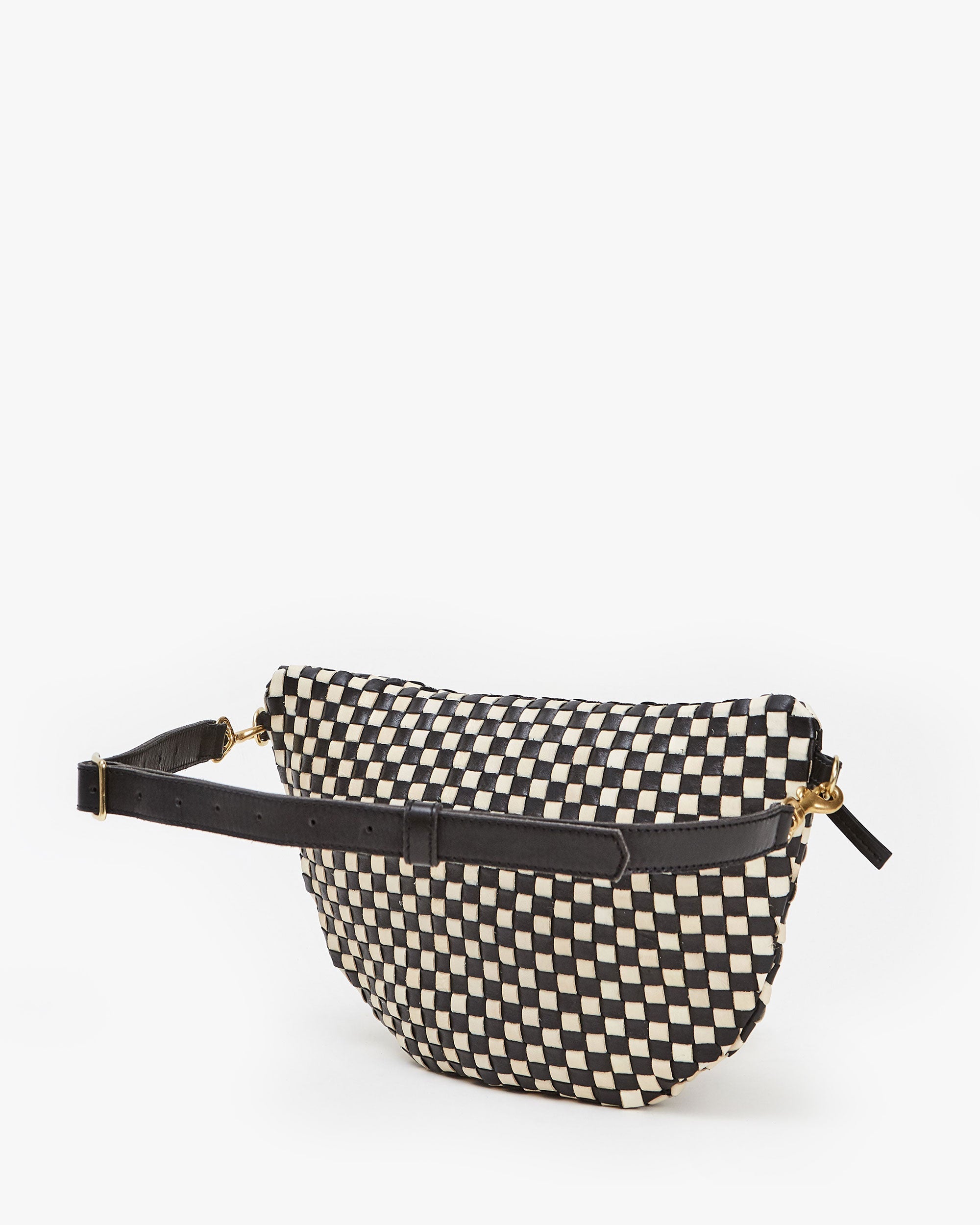 Grande Fanny - Black & Cream Woven Checker