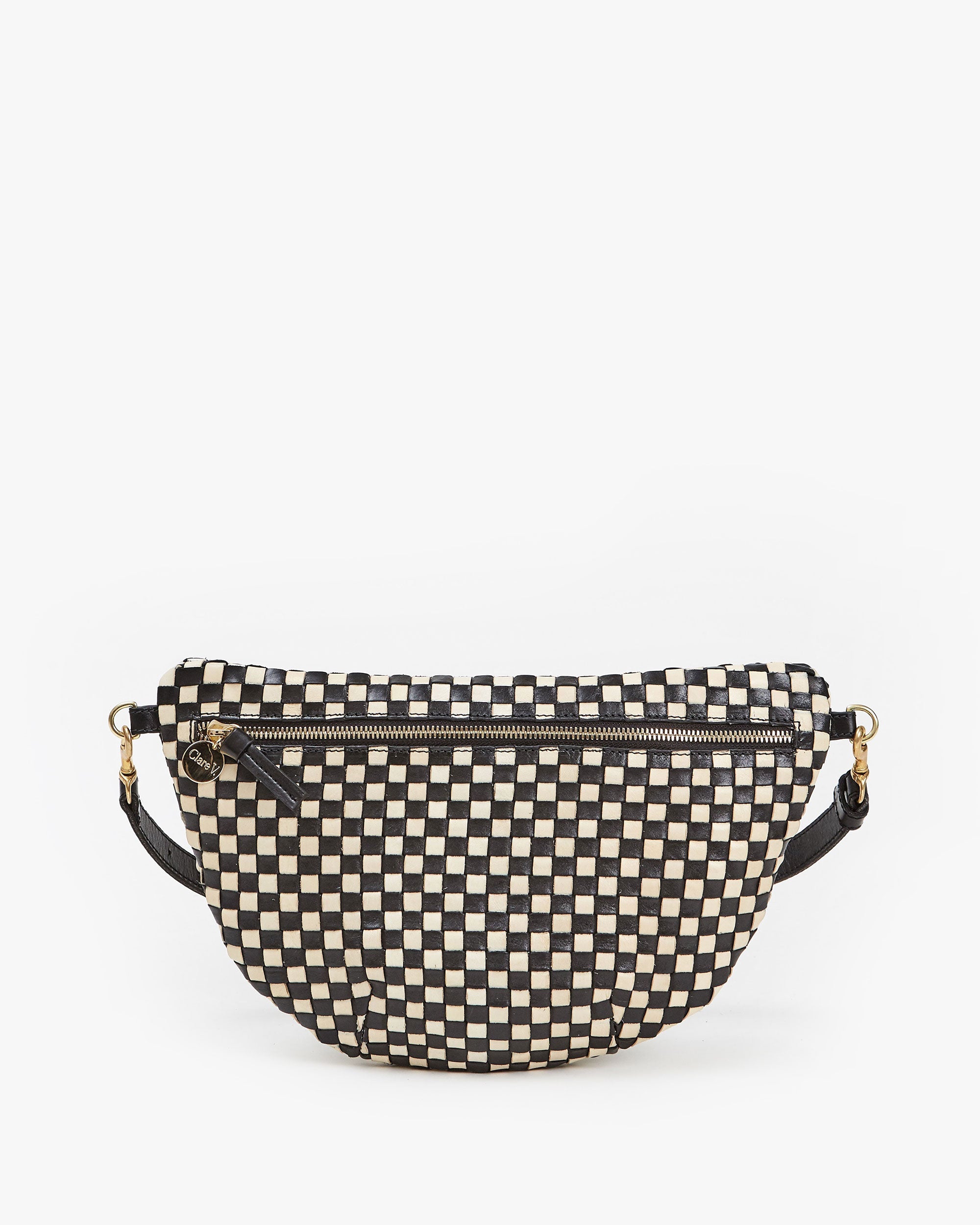 Grande Fanny - Black & Cream Woven Checker