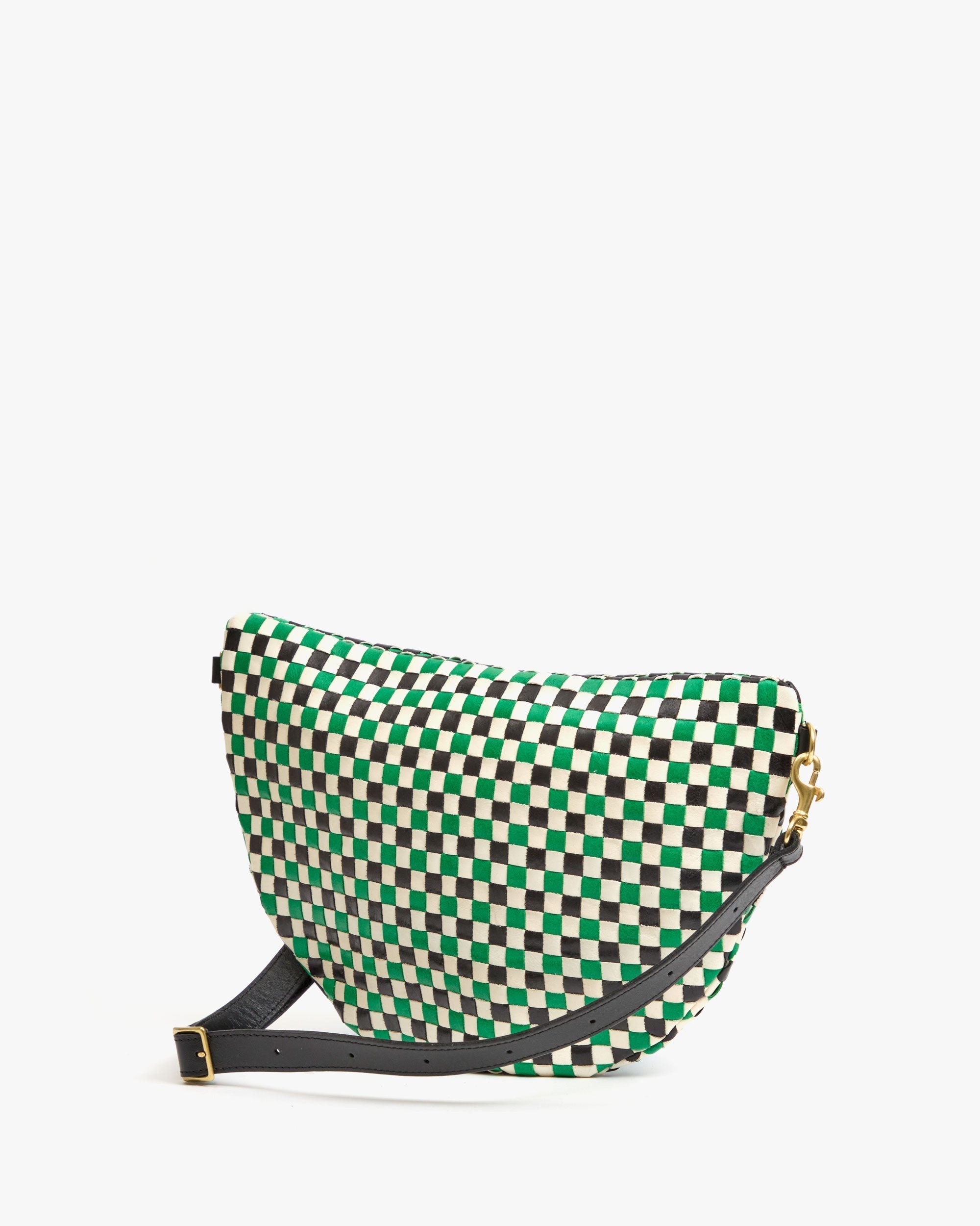 Grande Fanny - Green Apple Multi Woven Checker
