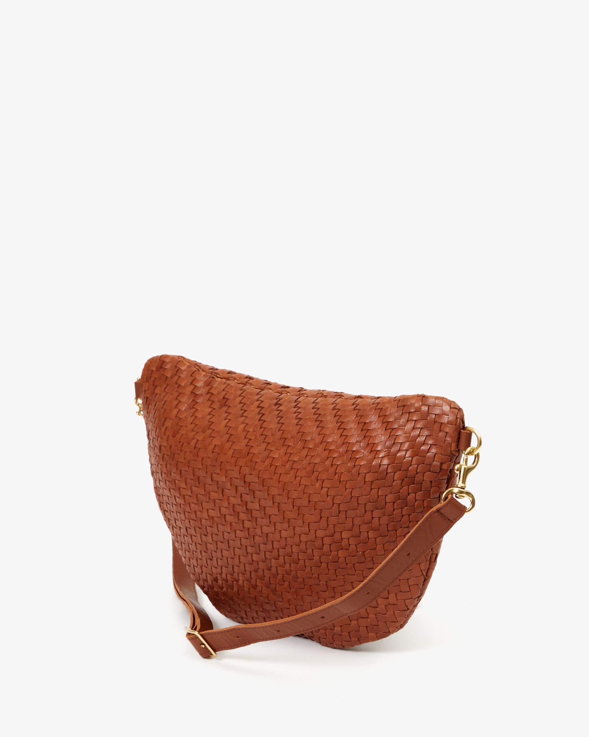 Grande Fanny - Hazelnut Woven Zig Zag