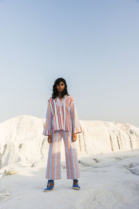 Disco Pants - Seaside Stripes