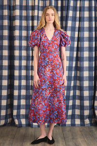 Harrison Dress - Crimson Canyon