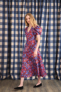 Harrison Dress - Crimson Canyon