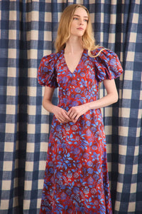 Harrison Dress - Crimson Canyon