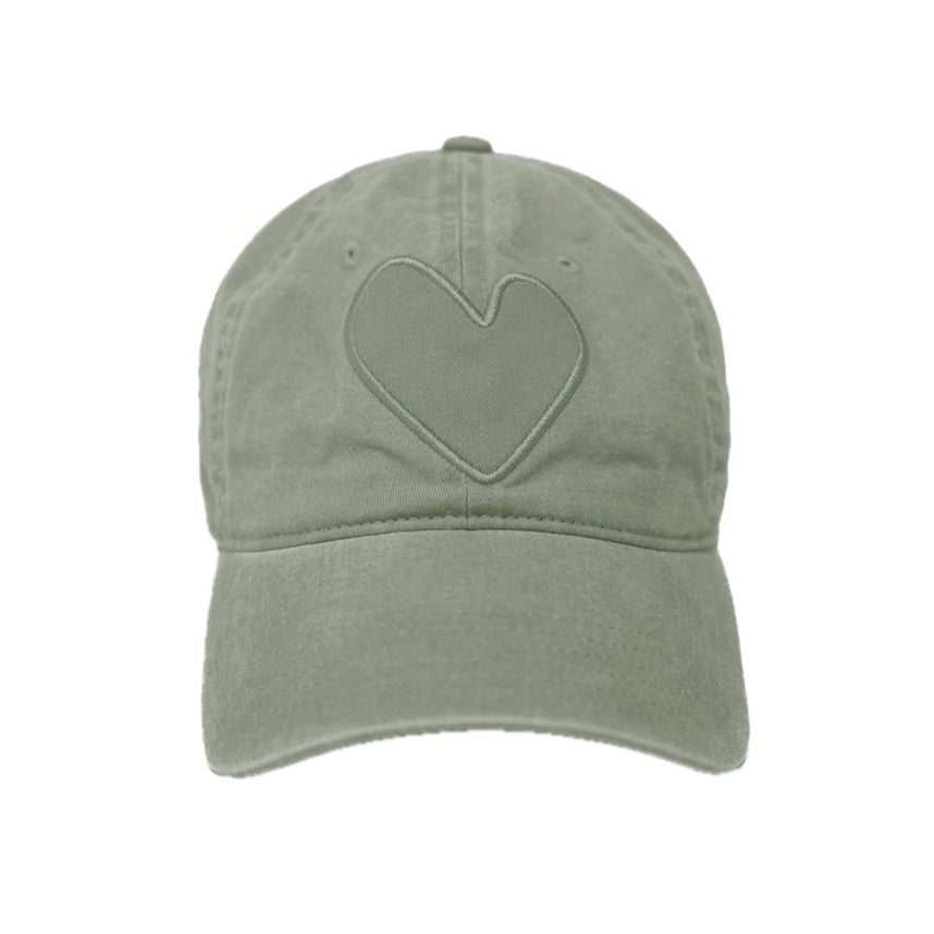 KR Imperfect Heart Hat - Green