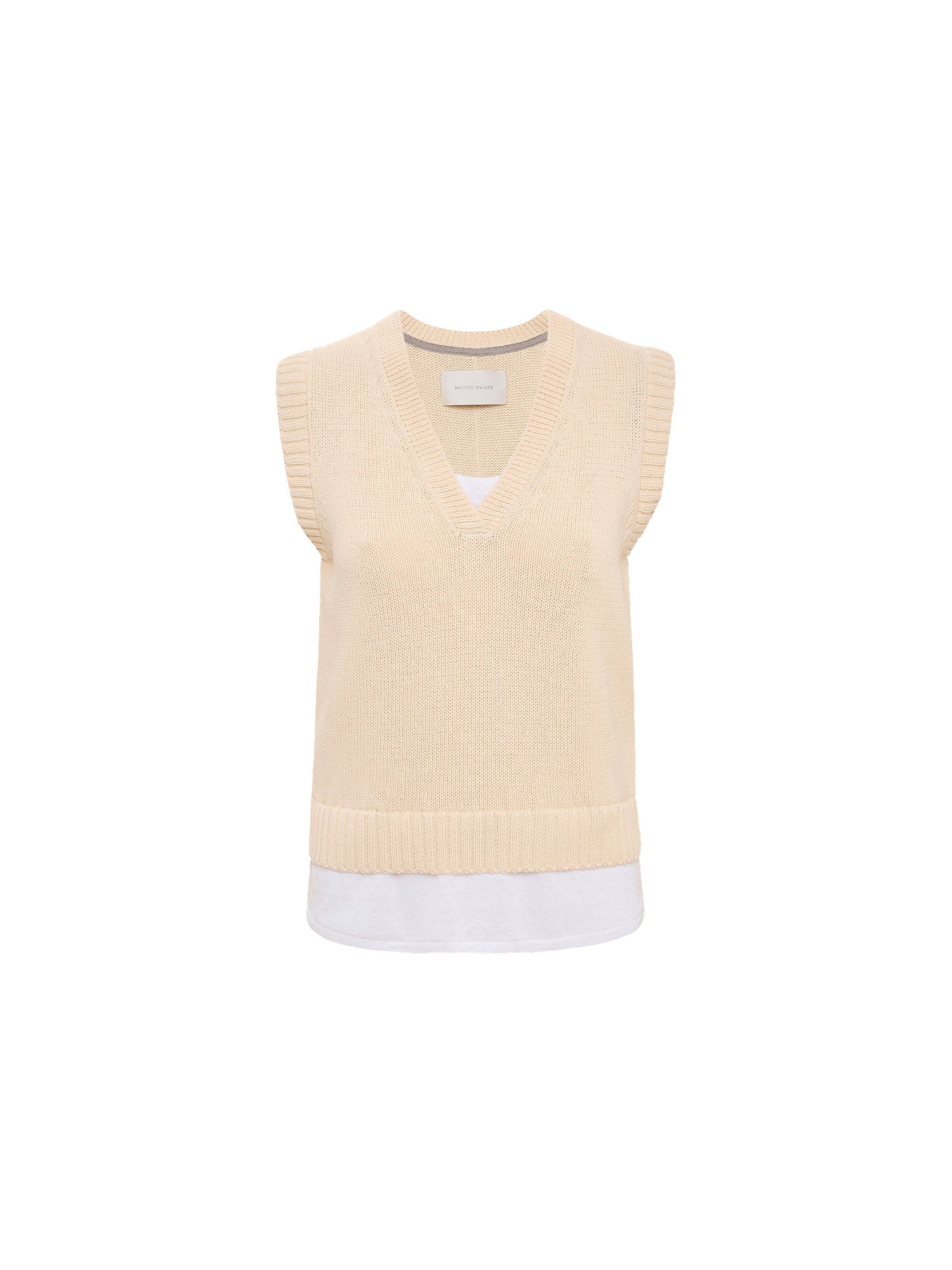 Hugo Sleeveless Looker - Ecru