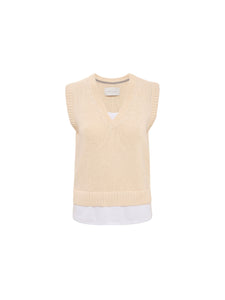 Hugo Sleeveless Looker - Ecru