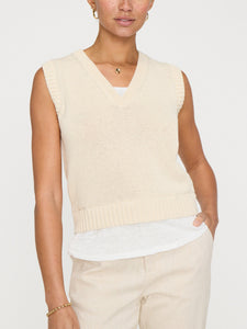 Hugo Sleeveless Looker - Ecru