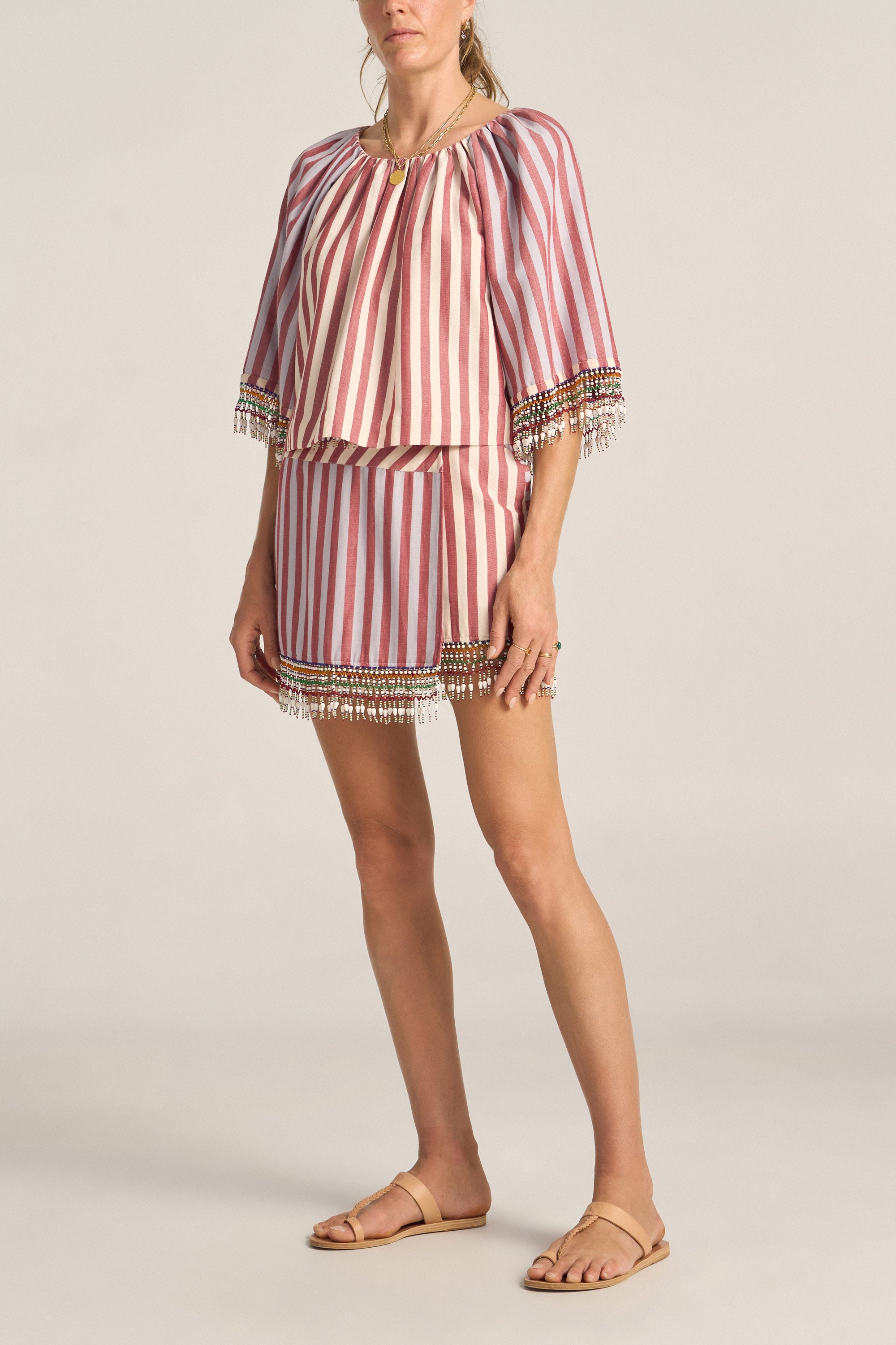 Harpies Top - Oia Stripe