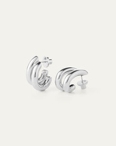 Florence Earrings - Silver