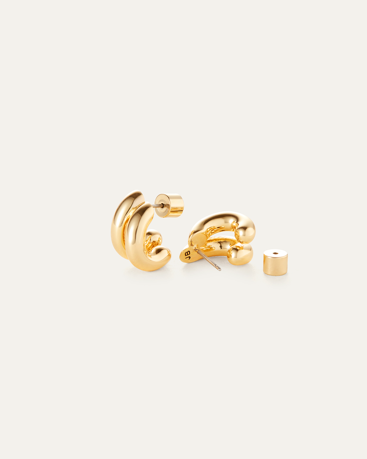 Mini Florence Earrings - Gold