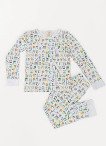 The Two Piece Pajamas-NYC Alphabet Soup