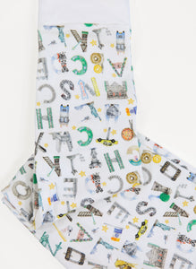 The Two Piece Pajamas-NYC Alphabet Soup