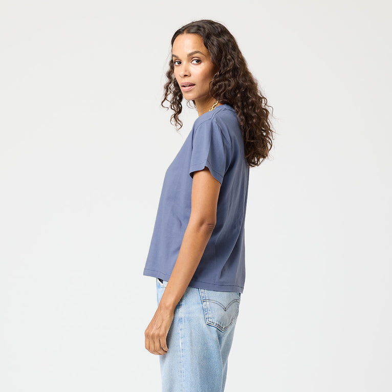 Suke Imperfect Heart Tee - French Blue