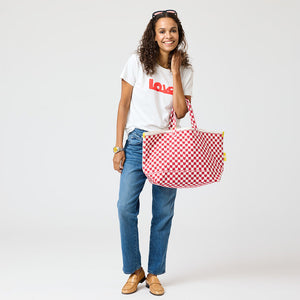 Suke Love Lines Tee - White