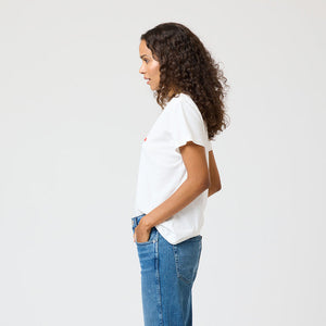 Suke Love Lines Tee - White