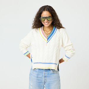 Patvee Sweater - White