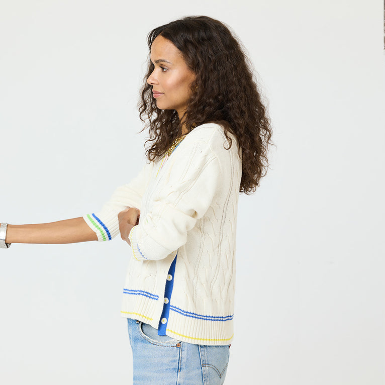 Patvee Sweater - White