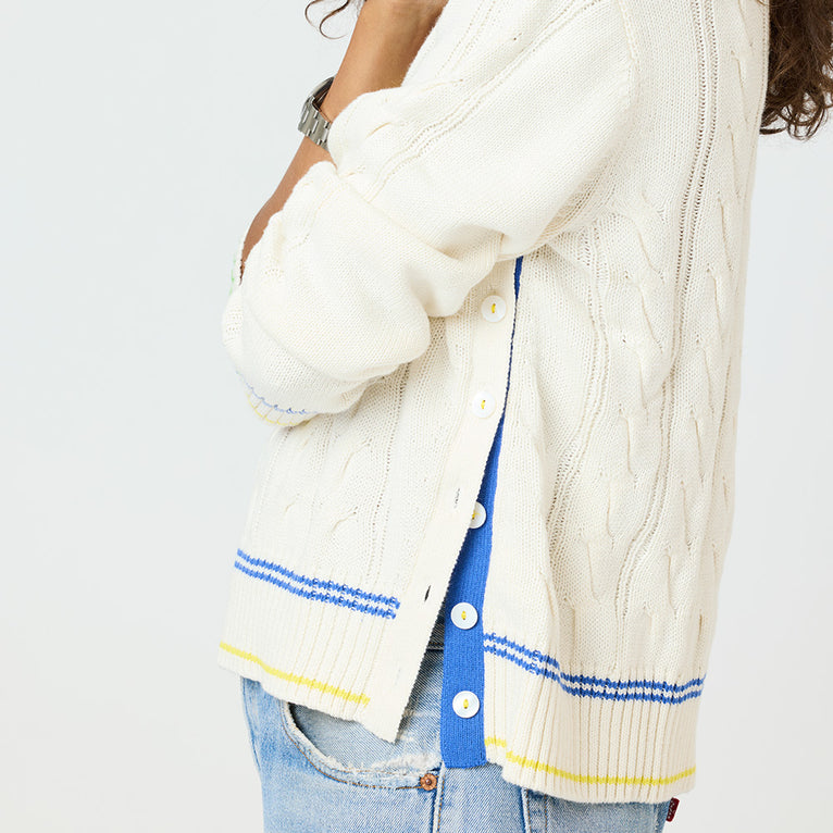 Patvee Sweater - White
