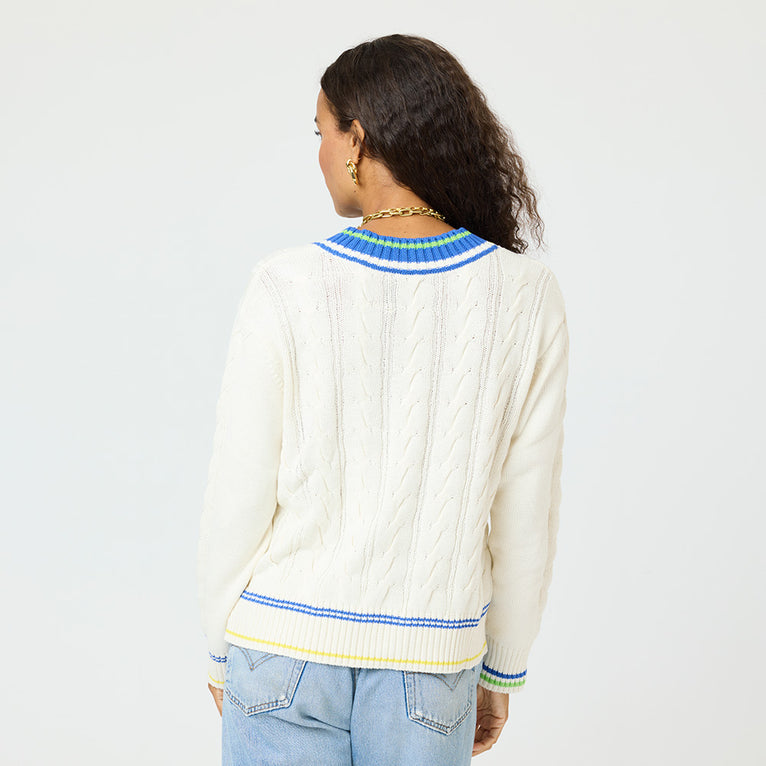 Patvee Sweater - White