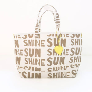 KR Sunshine Tote - Natural/Taupe