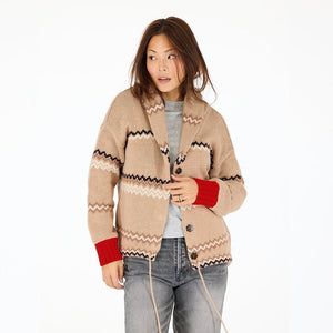 Shawl Collar Ker-Isle Cardigan