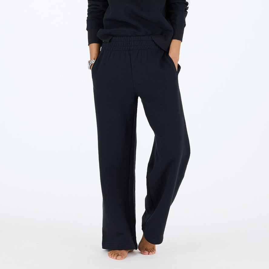 Weekend Palazzo Sweatpant - Black