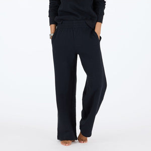 Weekend Palazzo Sweatpant - Black
