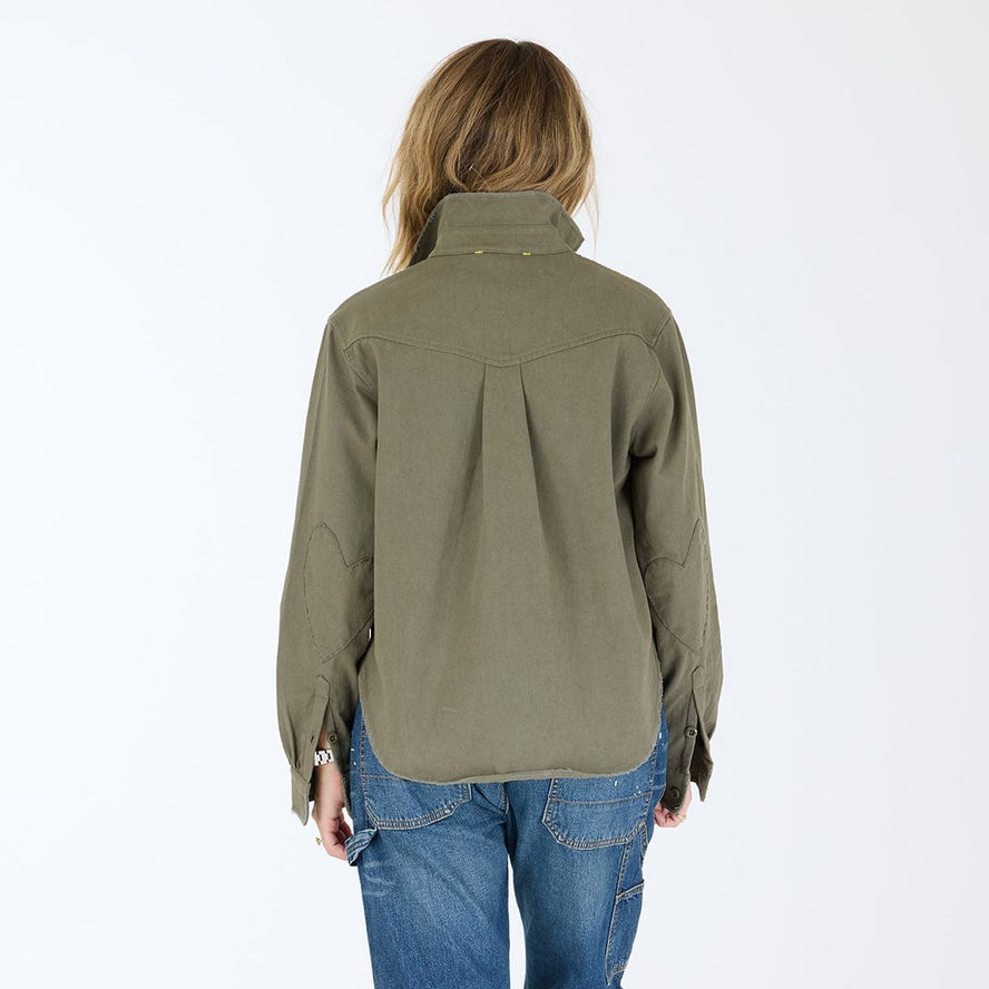 Pia Love Brigade Shirt - Army Green