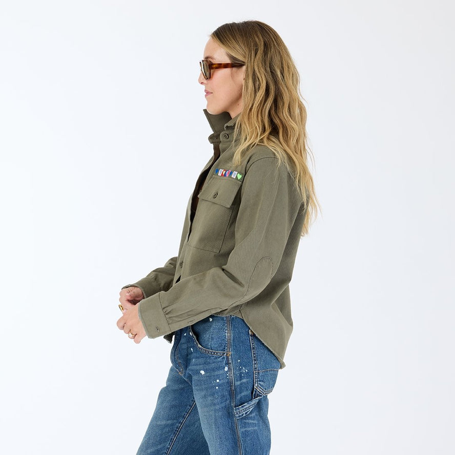 Pia Love Brigade Shirt - Army Green