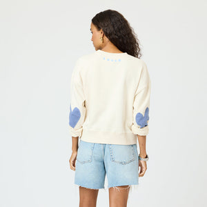 Ex-Boyfriend Imperfect Heart Sweatshirt - Sand