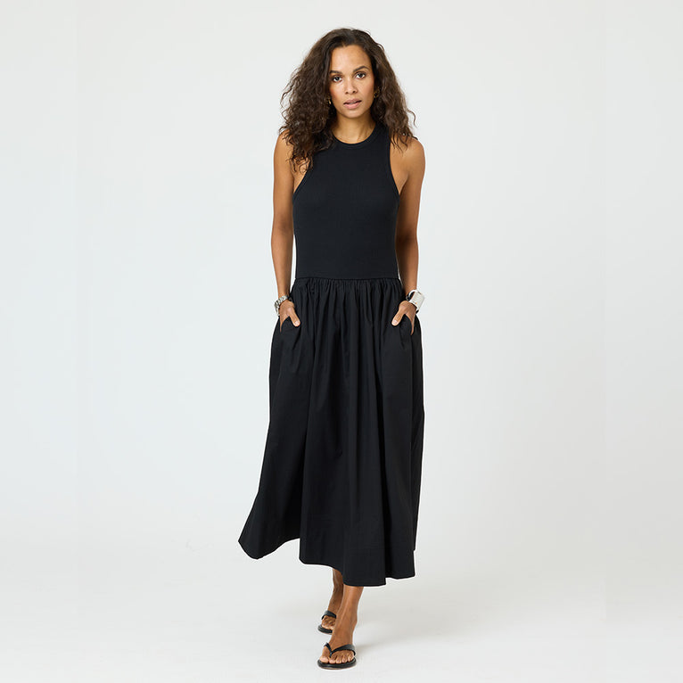 KR Tank Dress - Black
