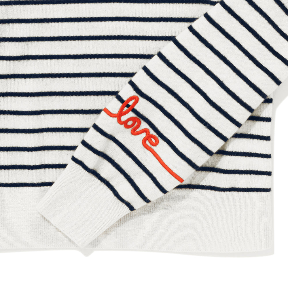The Betty Love - Cream/Navy