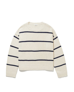 The Lena - Cream/Navy
