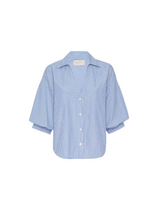 The Kate Shirt - Blue Stripe