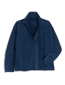 Patrick Popover Henley - Indigo Mineral