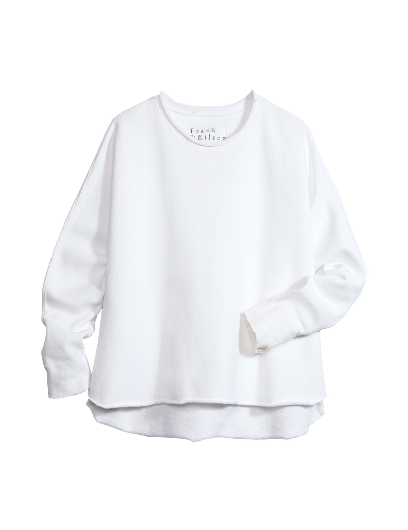 Anna Long Sleeve Capelet - White
