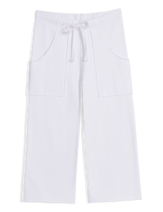 Penny Patch Pocket Sweatpant - White