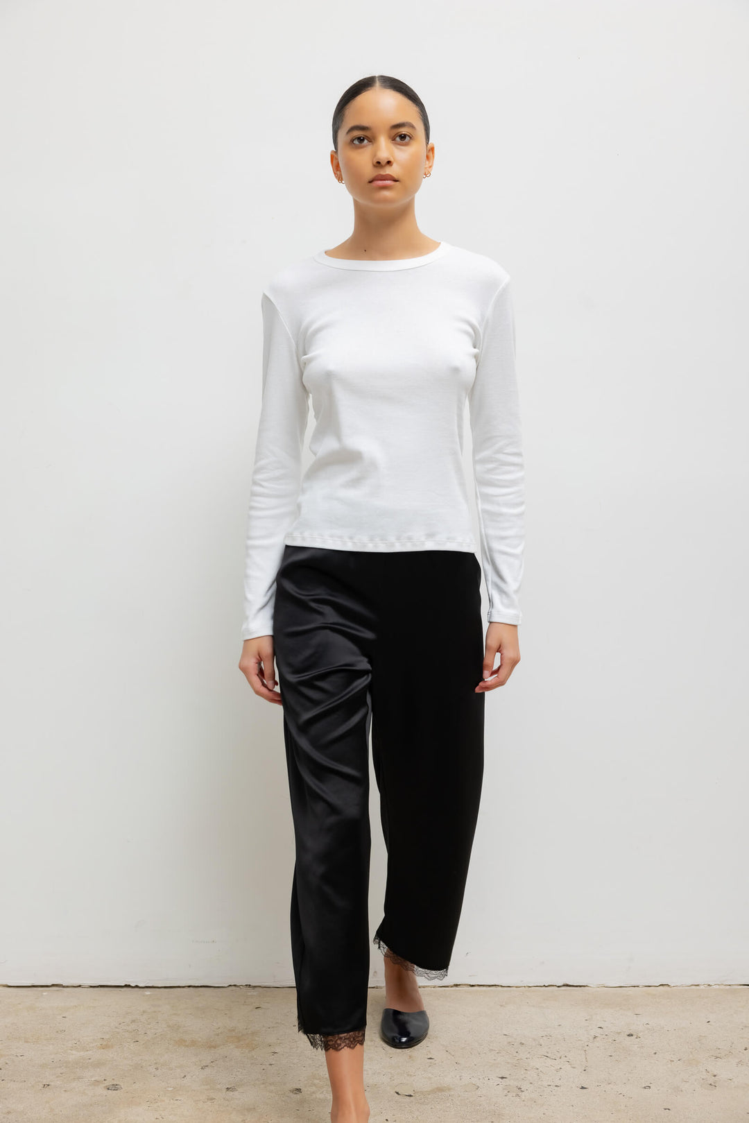Nando Slim Fit Long Sleeve - White