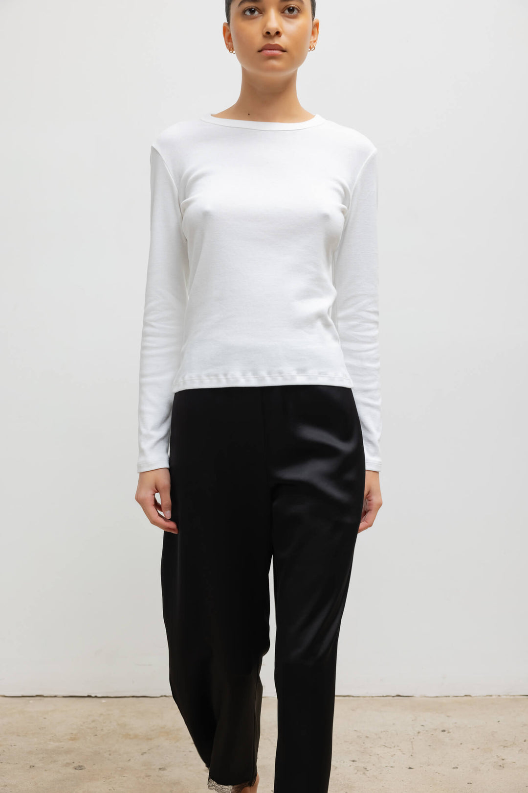 Nando Slim Fit Long Sleeve - White