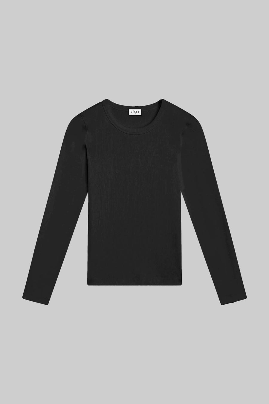 Kelly Slim Fit Long Sleeve - Black