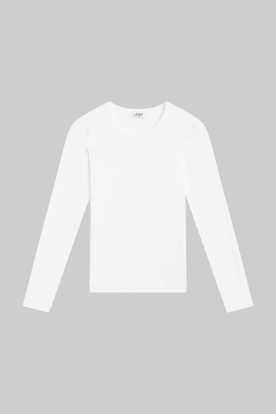 Kelly Slim Fit Long Sleeve - White