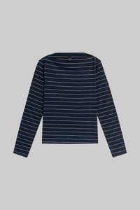 Margo Stripe Long Sleeve Boatneck